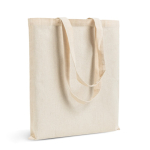 Shopper in cotone con manici lunghi e interlock resistente 240 g/m2 vue 1