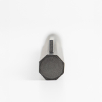 Set penna e roller in alluminio con design esagonale inchiostro nero vue 3