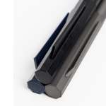 Set penna e roller in alluminio con design esagonale inchiostro nero vue 4