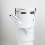 Bicchiere termico in acciaio inox con doppio coperchio 900ml vue 2