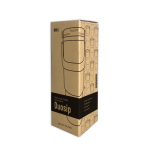 Bicchiere termico in acciaio inox con doppio coperchio 900ml vue en boîte