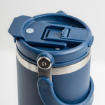 Bicchiere termico in acciaio inox con doppio coperchio 900ml vue 2