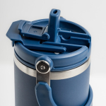 Bicchiere termico in acciaio inox con doppio coperchio 900ml vue 3