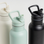 Borraccia termica in acciaio inox con cannuccia pieghevole 500ml vue 1