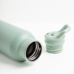 Borraccia termica in acciaio inox con cannuccia pieghevole 500ml vue 2