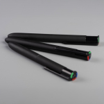 Penna multifunzione in alluminio riciclato opaco con inchiostro a 4 colori vue 4