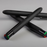 Penna multifunzione in alluminio riciclato opaco con inchiostro a 4 colori vue 5