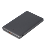 Power bank ultrasottile compatibile con MagSafe 5.000 mAh color nero
