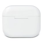 Auricolari con cancellazione del rumore in custodia touch color bianco terza vista