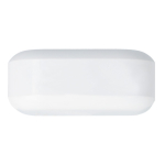 Auricolari con cancellazione del rumore in custodia touch color bianco quinta vista