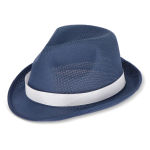 Cappello personalizzabile in poliestere in vari colori vivaci color blu scuro