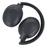 Cuffie wireless con archetto e cancellazione del rumore color nero seconda vista