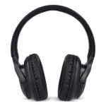 Cuffie wireless con archetto e cancellazione del rumore color nero quinta vista