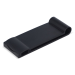 Supporto pieghevole per telefono portatile personalizzabile color nero seconda vista