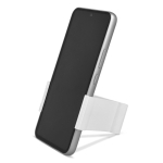 Supporto pieghevole per telefono portatile personalizzabile color bianco quinta vista