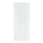 Busta di carta alimentare ecologica e resistente 14 x 6 x 27 cm color bianco