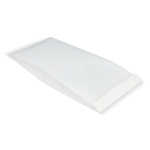 Busta di carta alimentare ecologica e resistente 14 x 6 x 27 cm color bianco quarta vista