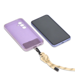 Tracolla con capacità per una borraccia da 500 ml color beige ottava vista