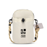 Tracolla con capacità per una borraccia da 500 ml vista area di stampa