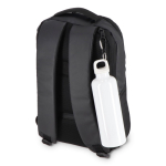 Borraccia di plastica in colori vivaci con tappo coordinato 750 ml color bianco settima vista