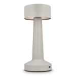 Lampada da comodino con 3 modalità di luce e sensore touch color beige seconda vista