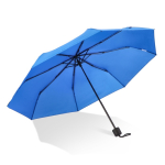 Ombrello pieghevole in vari colori con custodia coordinata Ø 96 color blu seconda vista