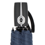 Ombrello pieghevole antivento con custodia coordinata Ø 98,5 color blu scuro settima vista