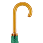 Ombrello di vari colori con manico curvo in legno Ø 103 color verde quinta vista