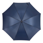 Ombrello di vari colori con manico curvo in legno Ø 103 color blu scuro terza vista