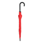 Ombrello di vari colori con manico curvo nero Ø 105 color rosso quinta vista