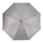 Ombrello di vari colori con manico curvo nero Ø 105 color grigio terza vista