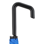 Ombrello classico con manico geometrico nero originale Ø 103 color blu sesta vista