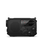 Radio d’emergenza in plastica ABS con torcia e allarme Philips color nero seconda vista