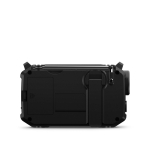 Radio d’emergenza in plastica ABS con torcia e allarme Philips color nero terza vista
