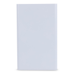 Batteria portatile in alluminio riciclato in vari colori 4.000 mAh color bianco seconda vista