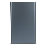 Batteria portatile in alluminio riciclato in vari colori 4.000 mAh color titanio seconda vista