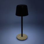Lampada da tavolo personalizzabile con 3 modalità di illuminazione color nero settima vista
