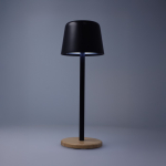 Lampada da tavolo personalizzabile con 3 modalità di illuminazione color nero ottava vista