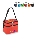 Borsa frigo con doppio scomparto e tasca frontale 12 l