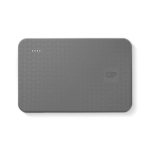 Power bank per caricare 3 dispositivi contemporaneamente 5.000 mAh color nero seconda vista