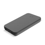 Powerbank per caricare 3 dispositivi contemporaneamente 10.000 mAh color nero