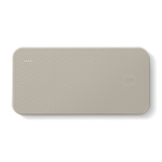 Powerbank per caricare 3 dispositivi contemporaneamente 10.000 mAh color beige seconda vista