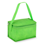 Borsa termica con rivestimento in alluminio interno per 6 lattine color lime