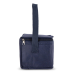 Borsa termica con rivestimento in alluminio interno per 6 lattine color blu scuro quinta vista