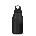 Borraccia termica in acciaio inox riciclato con tappo a clic 500 ml color nero