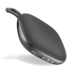 Speaker portatile in vari colori con manico di trasporto 5 W color grigio scuro terza vista