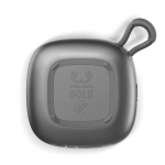 Speaker portatile in vari colori con manico di trasporto 5 W color grigio scuro quarta vista