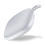 Speaker portatile in vari colori con manico di trasporto 5 W color grigio chiaro seconda vista