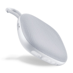 Speaker portatile in vari colori con manico di trasporto 5 W color grigio chiaro terza vista