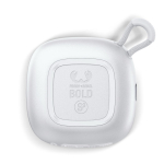 Speaker portatile in vari colori con manico di trasporto 5 W color grigio chiaro quarta vista